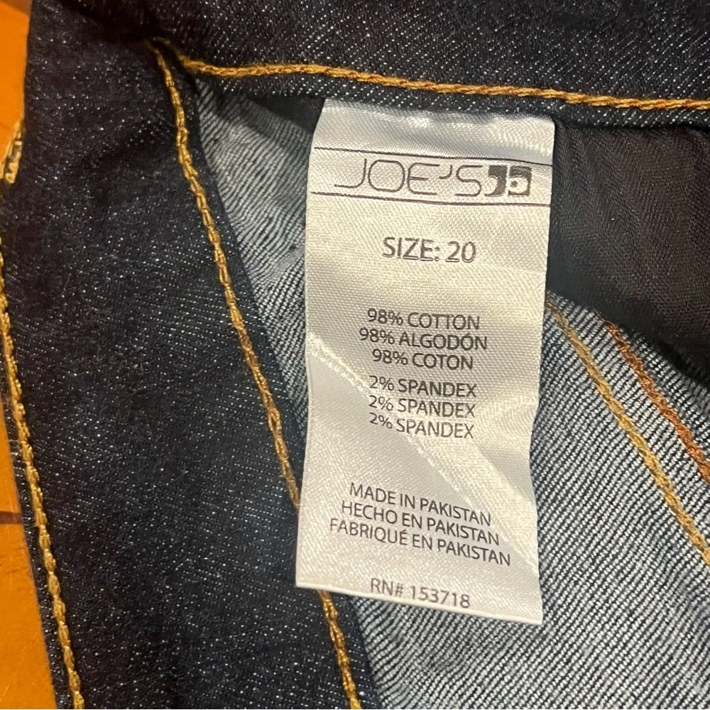 Joe’s Jeans Big Boys Brixton Straight and Narrow Jeans Dark Wash Size 20 30”